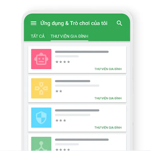 Thư viện gia đình trên Google Play