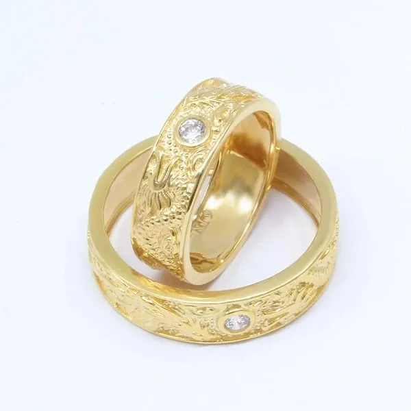 Nhẫn cưới vàng 18k dưới 3 triệu