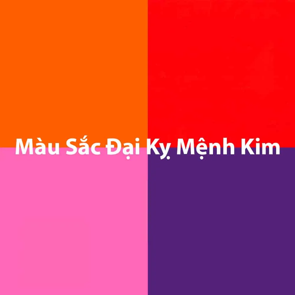 Những gam màu sắc tương khắc mà người mệnh Kim nên tránh để không gặp bất lợi
