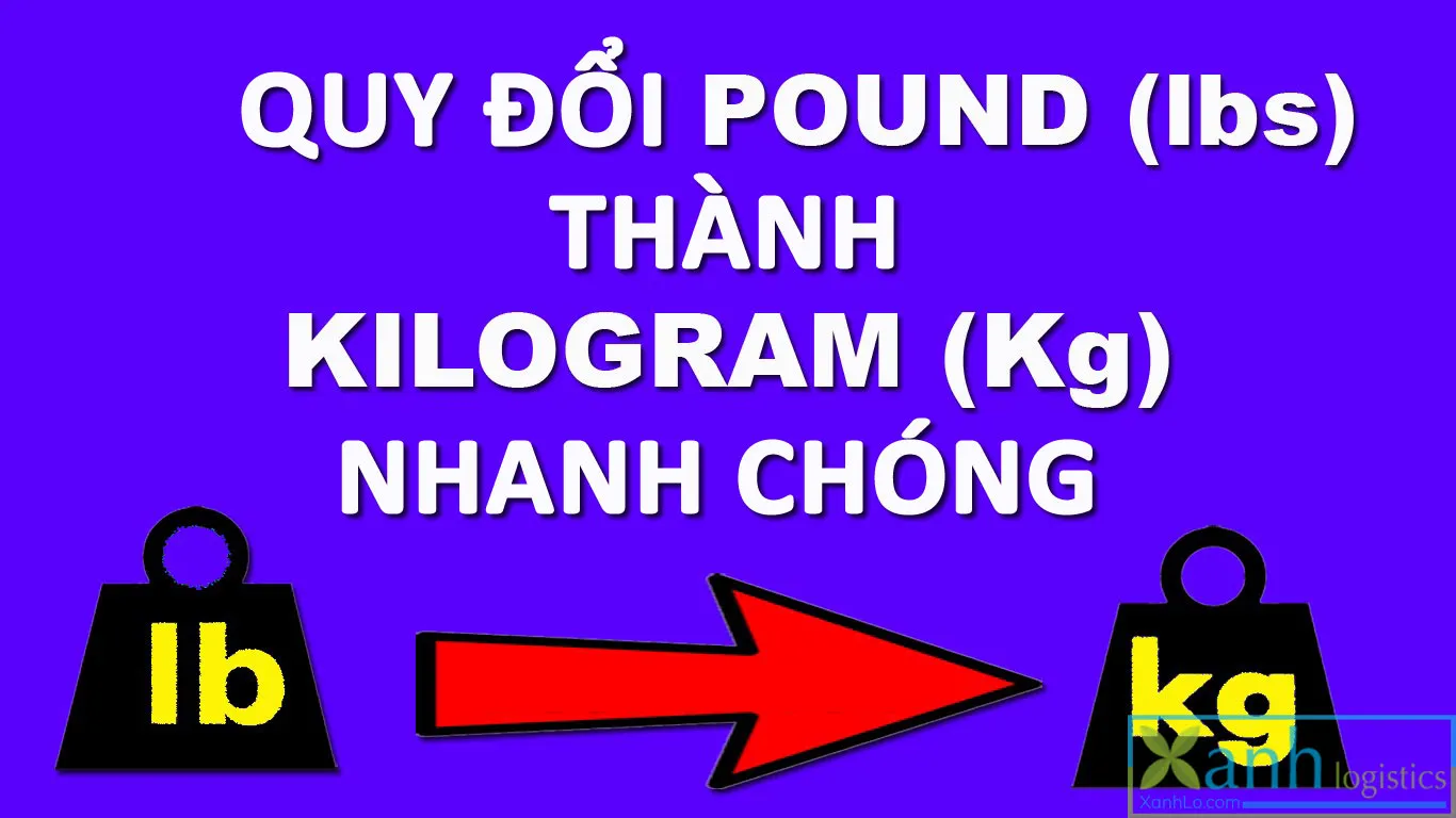 Bảng quy đổi từ Pound sang Kilogram giúp cô dâu tính toán trọng lượng giày cưới và phụ kiện nhập khẩu