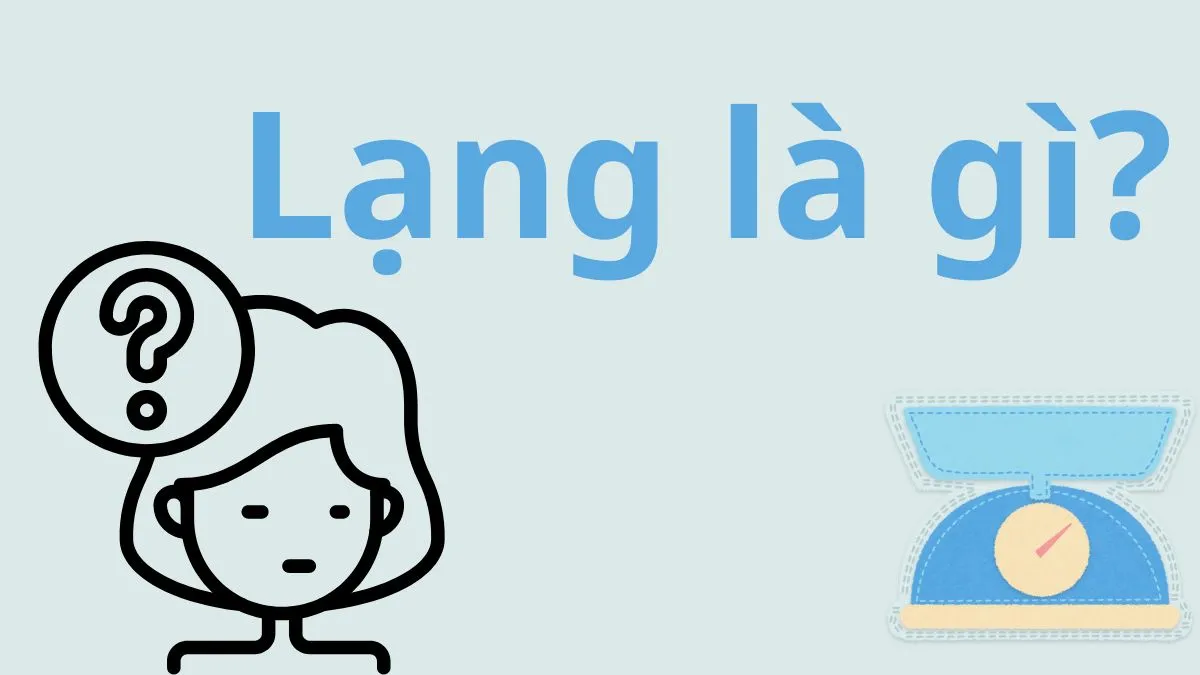 Hình ảnh mô tả đơn vị lạng trong đời sống hàng ngày, thường được sử dụng để cân đo thực phẩm tại các chợ truyền thống.