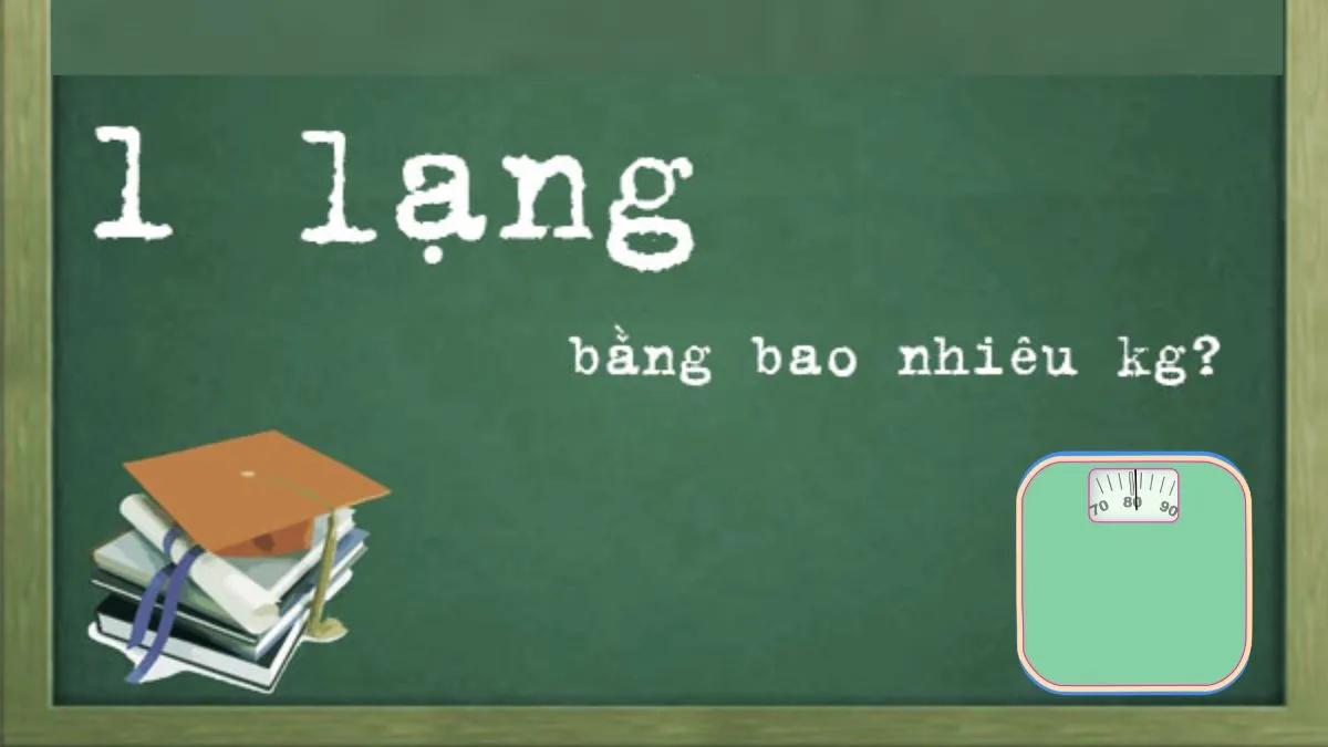 Hình ảnh một chiếc cân đĩa truyền thống với các quả cân, tượng trưng cho việc quy đổi 1 lạng sang kilogam trong thực tế.