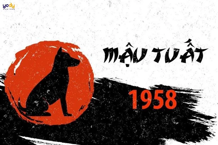 Nam nữ sinh năm 1958 tuổi con chó Mậu Tuất