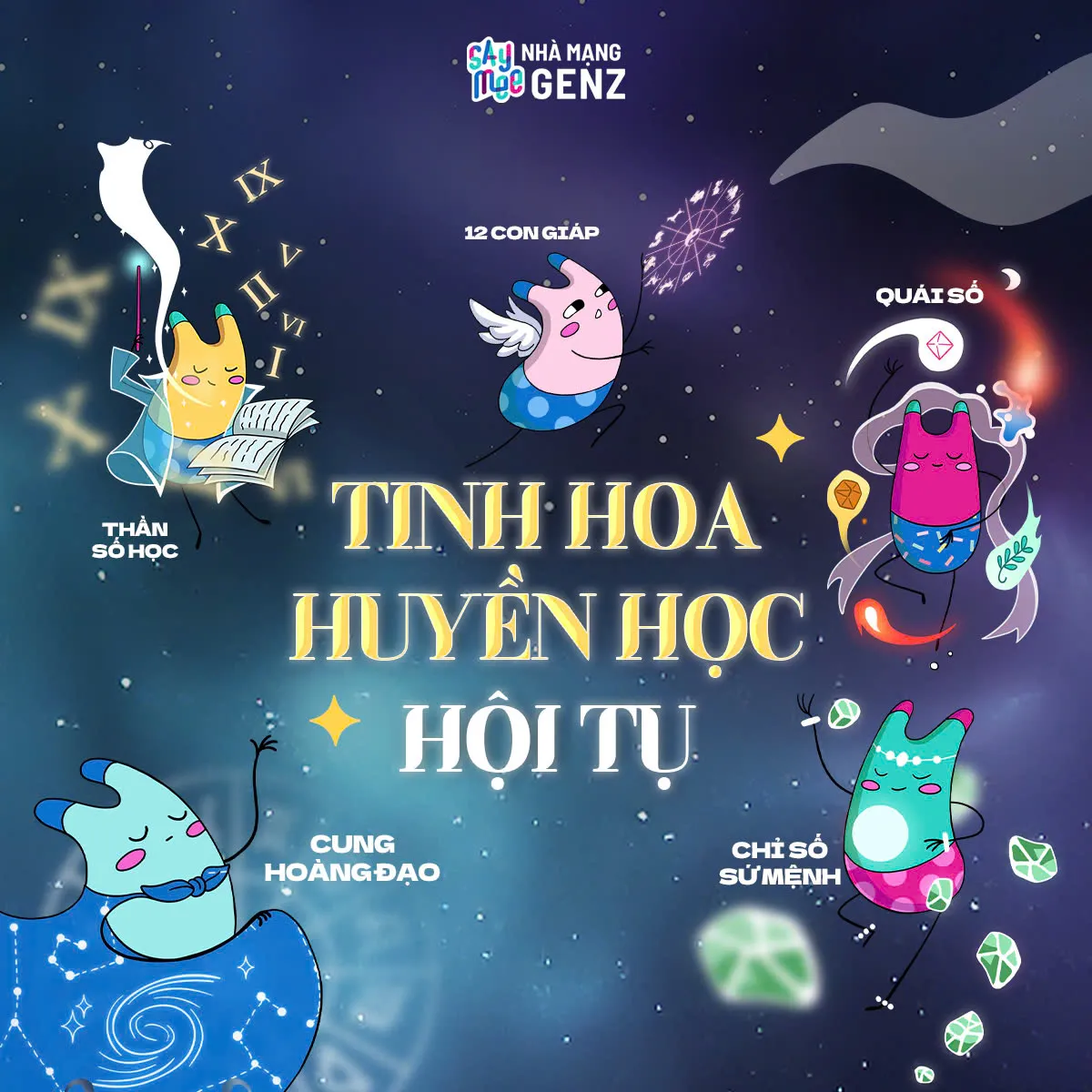 SIM SON dựa trên 5 trường phái huyền học