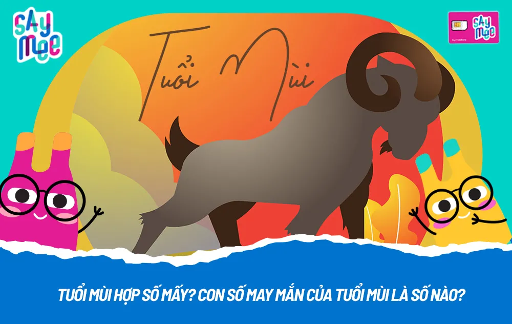 Hình ảnh tổng quan về các con số may mắn và yếu tố phong thủy liên quan đến tuổi Mùi