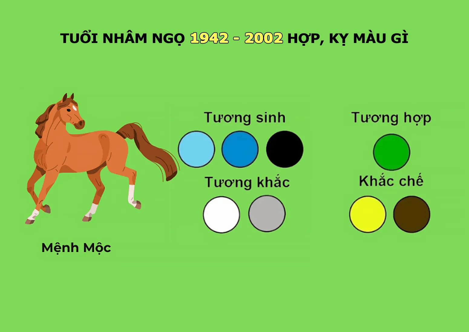 Tử vi trọn đời tuổi Nhâm Ngọ hợp gì? kỵ gì?
