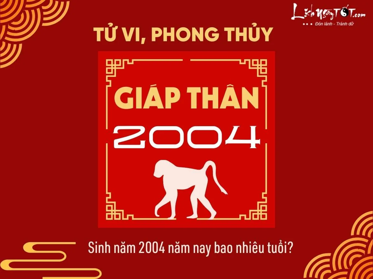 Ảnh minh họa người sinh năm 2004 tuổi Giáp Thân
