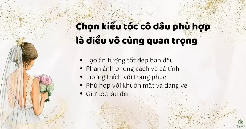 Kiểu tóc cô dâu uốn sóng nước