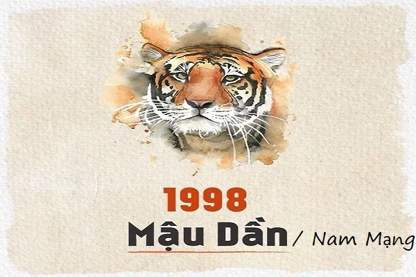 Tử vi tuổi Mậu Dần 1998