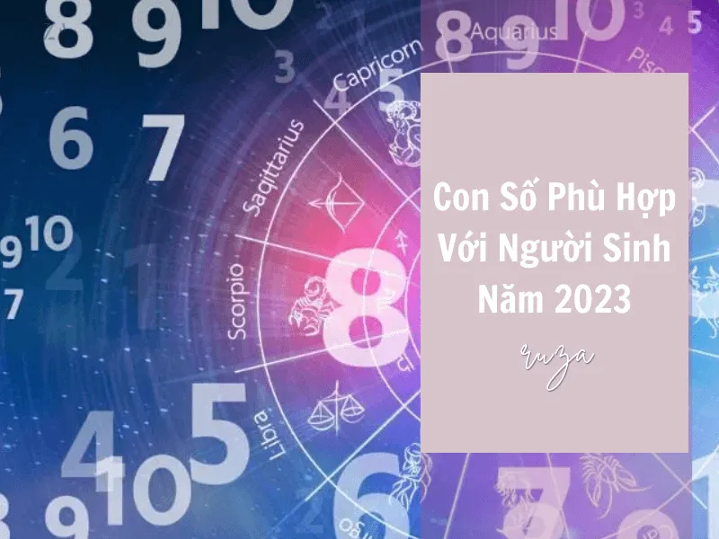 Con số may mắn tuổi Ngọ