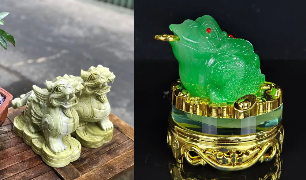 Tượng Tỳ Hưu và Thiềm Thừ