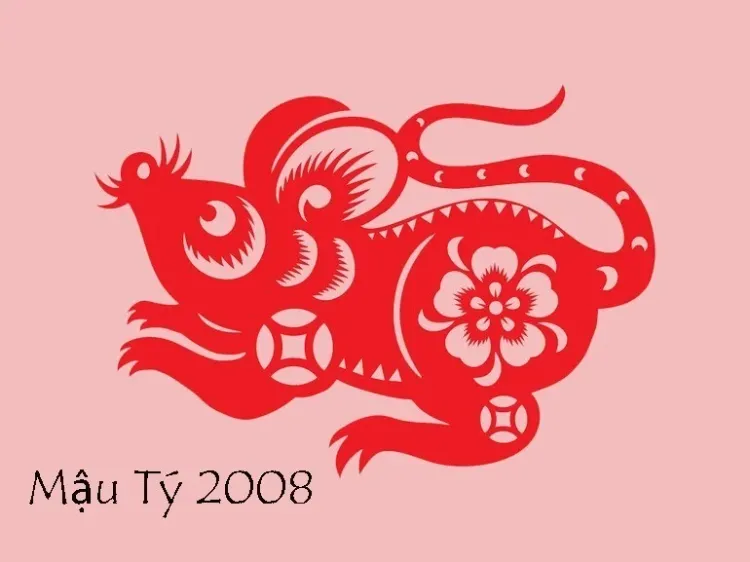Thiết kế bát quái giải thích cung mệnh của người sinh năm 2008